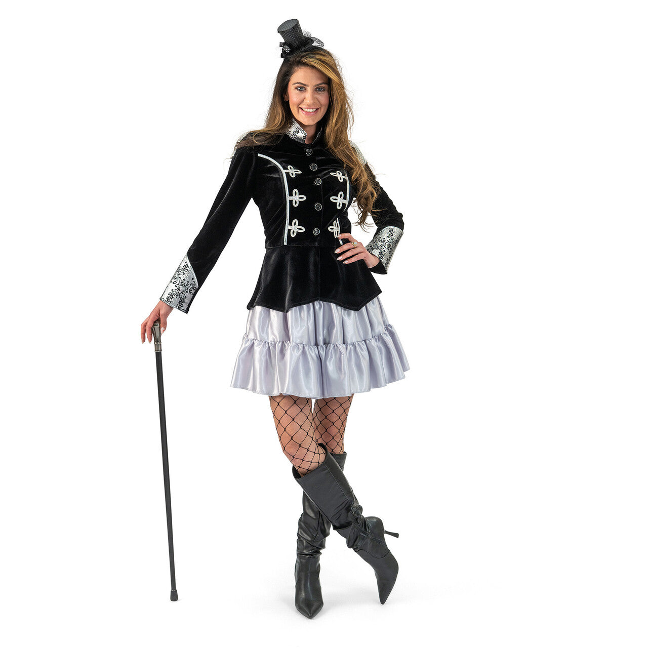 Op deze afbeelding zie je een Kostuums, van het merk Magic By Freddy's. Barok Jas Jessica Vrouw Kostuum