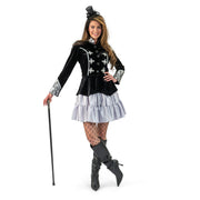 Op deze afbeelding zie je een Kostuums, van het merk Magic By Freddy's. Barok Jas Jessica Vrouw Kostuum