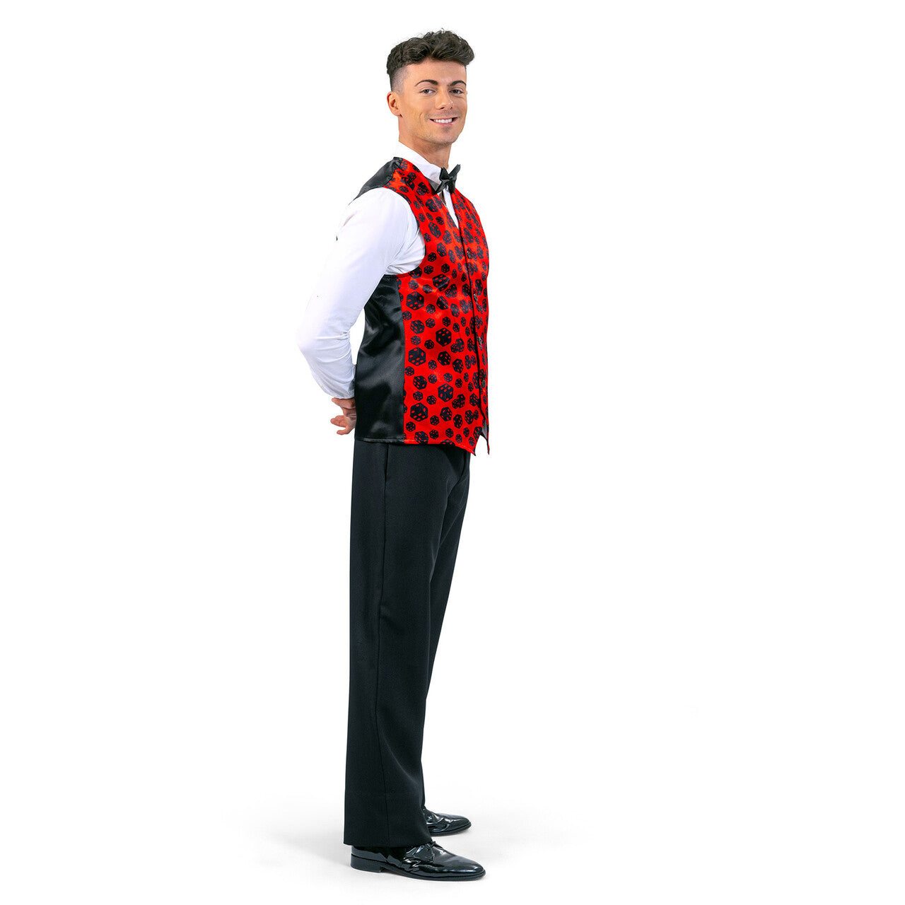 Op deze afbeelding zie je een Kostuums, van het merk Magic By Freddy's. Roll The Dice Gilet Man