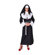 Op deze afbeelding zie je een Kostuums, van het merk Magic By Freddy's. Religieuze Non Habijt Vrouw Kostuum