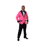 Op deze afbeelding zie je een Kostuums, van het merk Magic By Freddy's. Smoking Smoking Colbert Casino Roze Man