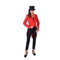 Cabaret Slipjas Circus Artiest Rood Vrouw