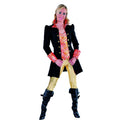 Zwarte Markiezin Madame Cheval Mantel En Vest Vrouw