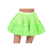 Op deze afbeelding zie je een Kostuums, van het merk Magic By Freddy's. Rockabilly Petticoat Neon Groen Vrouw