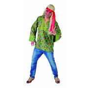 Op deze afbeelding zie je een Kostuums, van het merk Magic By Freddy's. Summer Of Love Hippie Hemd Man