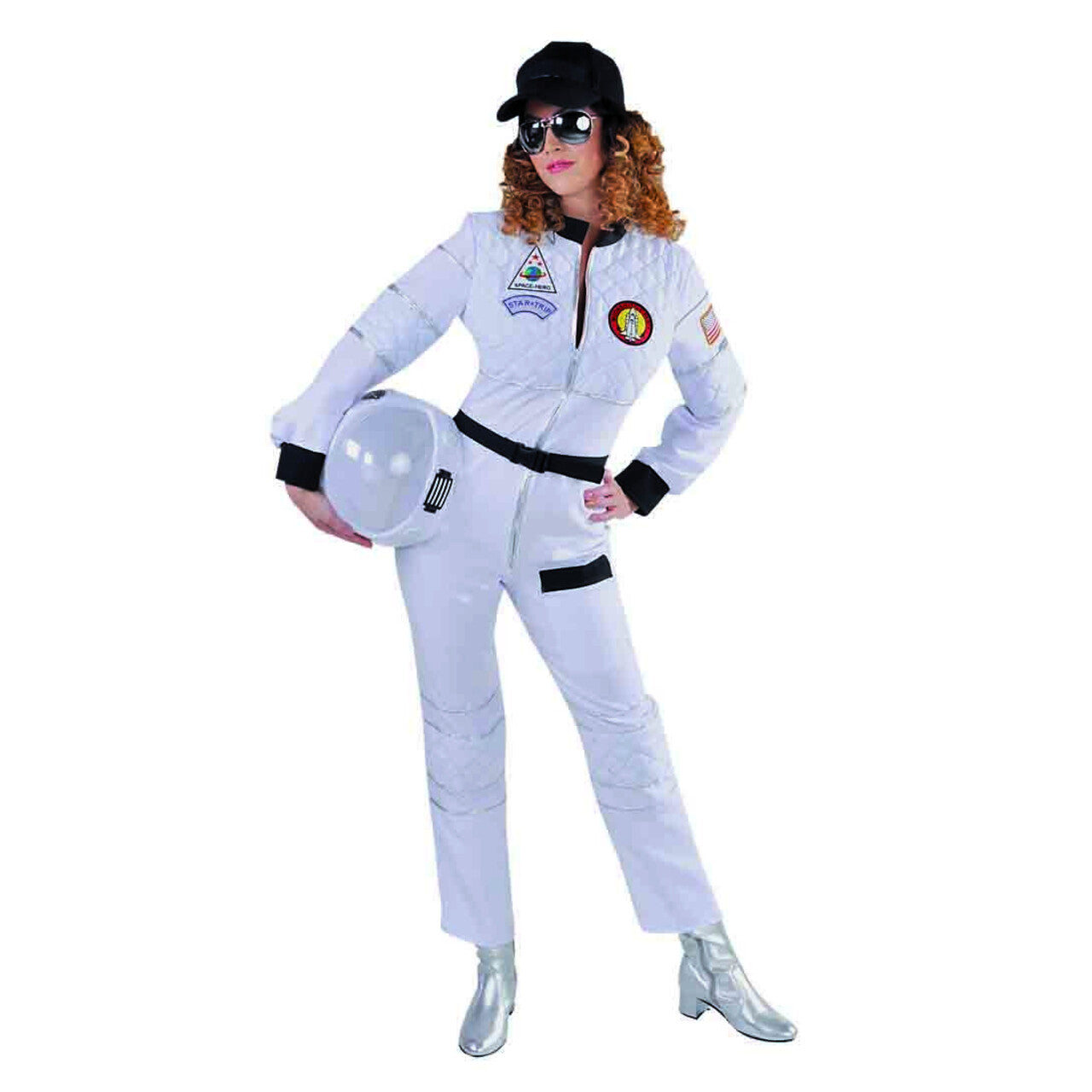Op deze afbeelding zie je een Kostuums, van het merk Magic By Freddy's. Gaan Als Een Raket Astronaut Vrouw Kostuum