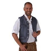 Op deze afbeelding zie je een Kostuums, van het merk Magic By Freddy's. Trachtenvest Altijd Bierfeest Grijs Man