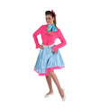 Jaren 50 Swing Rock Rok Lichtblauw Vrouw