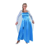Op deze afbeelding zie je een Kostuums, van het merk Magic By Freddy's. IJskoude Blauwe IJsprinses Vrouw Kostuum