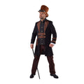 Steampunk Science Fiction Stoomkracht Man Kostuum