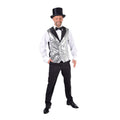 Vest Showman Theater Zilveren Pailletten