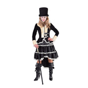 Op deze afbeelding zie je een Kostuums, van het merk Magic By Freddy's. Steampunk Blackpool Beauty Vrouw Kostuum