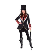 Op deze afbeelding zie je een Kostuums, van het merk Magic By Freddy's. Jas Aristocraat Showgirl Vrouw
