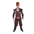 Steampunk Brons Met Kapmantel Kostuum