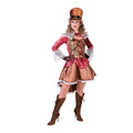 Mooie Stoffen Chique Freule Steampunk Vrouw Kostuum