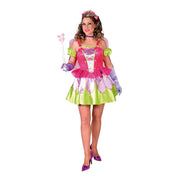 Op deze afbeelding zie je een Kostuums, van het merk Magic By Freddy's. Lente Fee Sprookjesbos Vrouw Kostuum
