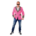 Volkomen Fout Pooier Colbert Met Luipaard Afwerking Man