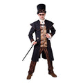 Machine Tandwielen Steampunk Man Kostuum