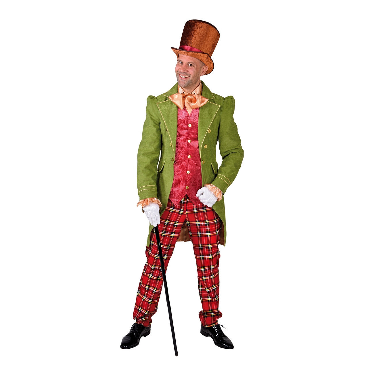 Op deze afbeelding zie je een Kostuums, van het merk Magic By Freddy's. 19e Eeuws Victoriaans Dickens Man Kostuum