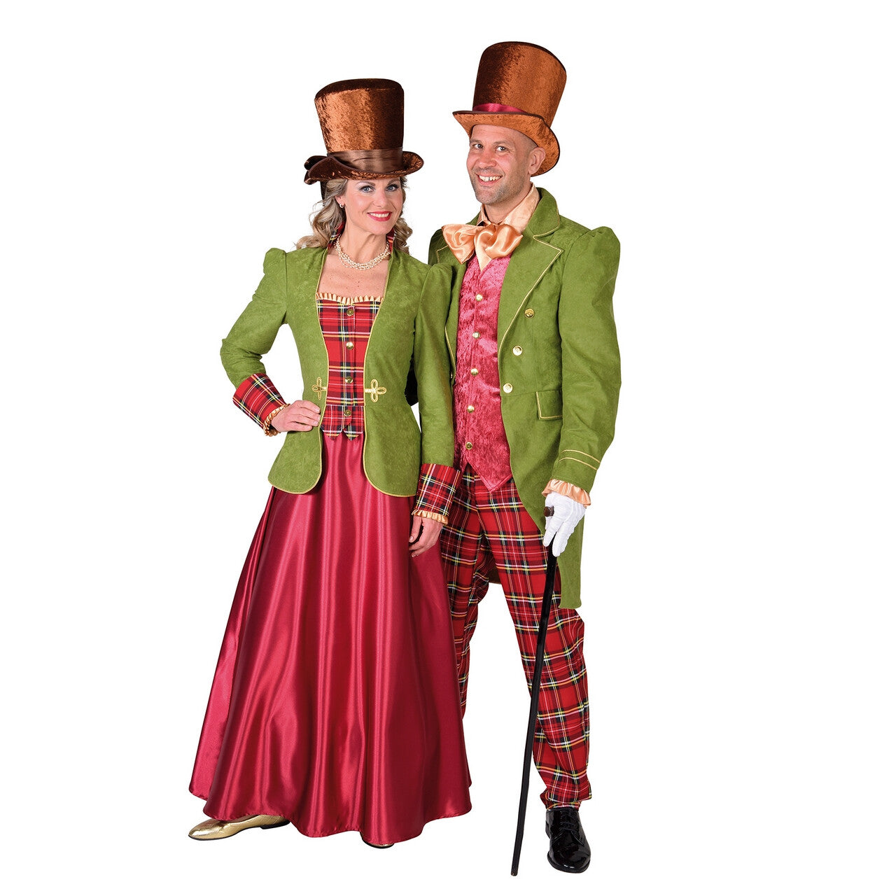 Op deze afbeelding zie je een Kostuums, van het merk Magic By Freddy's. 19e Eeuws Victoriaans Dickens Man Kostuum