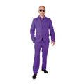 Cool Men In Purple Man Kostuum