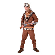 Op deze afbeelding zie je een Kostuums, van het merk Magic By Freddy's. Tijger Jager Avonturier Man Kostuum