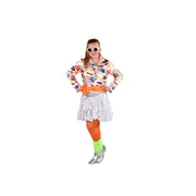 Op deze afbeelding zie je een Kostuums, van het merk Magic By Freddy's. Cupcake En Snoep Mix Blouse Meisje