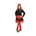 Hete Hel Vlammen Rok Halloween Meisje