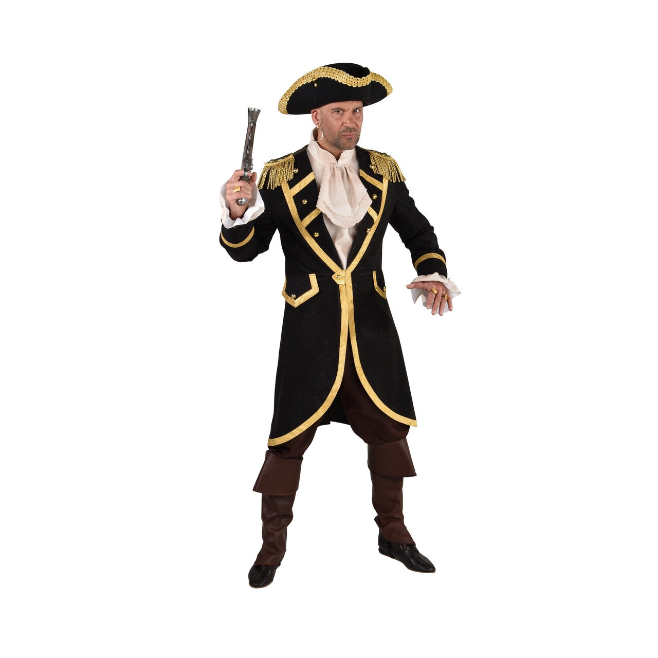 Op deze afbeelding zie je een Kostuums, van het merk Magic By Freddy's. Mantel George Washington 18e Eeuw