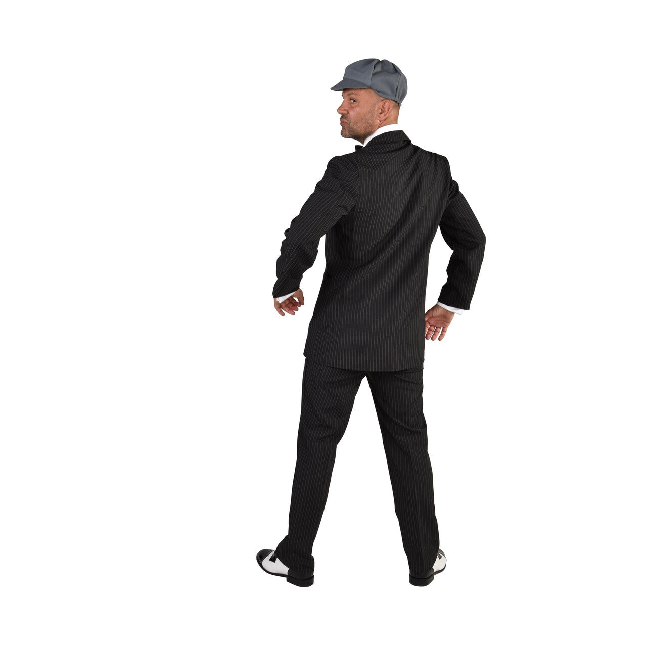 Op deze afbeelding zie je een Kostuums, van het merk Magic By Freddy's. Jaren 20 Peaky Gangster Set Vierdelig Zwart Man