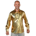 Altijd Een Feestje In Een Gouden Blouse Man