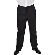 Op deze afbeelding zie je een Kostuums, van het merk Magic By Freddy's. Maffia Krijtstreep Trouw Broek Man