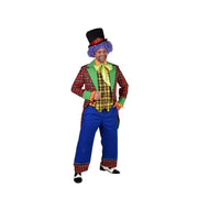 Op deze afbeelding zie je een Kostuums, van het merk Magic By Freddy's. Lollige Leuke Clown Bas Man Kostuum