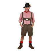 Op deze afbeelding zie je een Kostuums, van het merk Magic By Freddy's. Lederhosen Abel Mosgroen Man