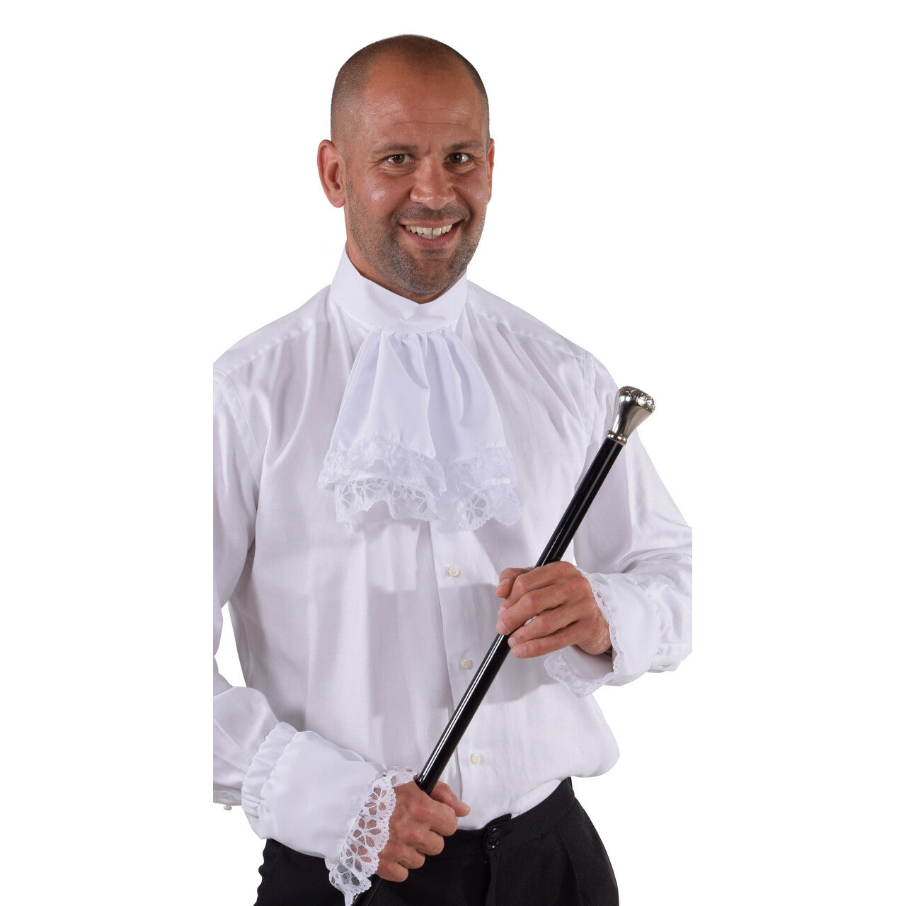 Op deze afbeelding zie je een Accessoires, van het merk Magic By Freddy's. Elegante Jabot Wit