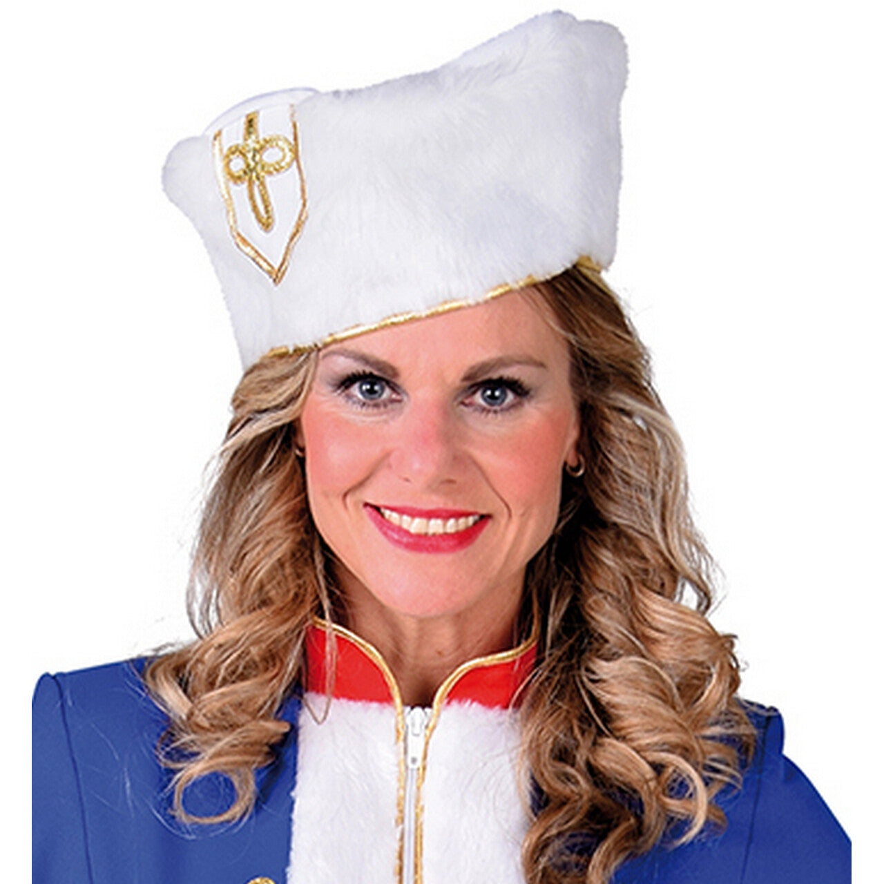 Op deze afbeelding zie je een Accessoires, van het merk Magic By Freddy's. Witte Warme Russische Kozak Hoed