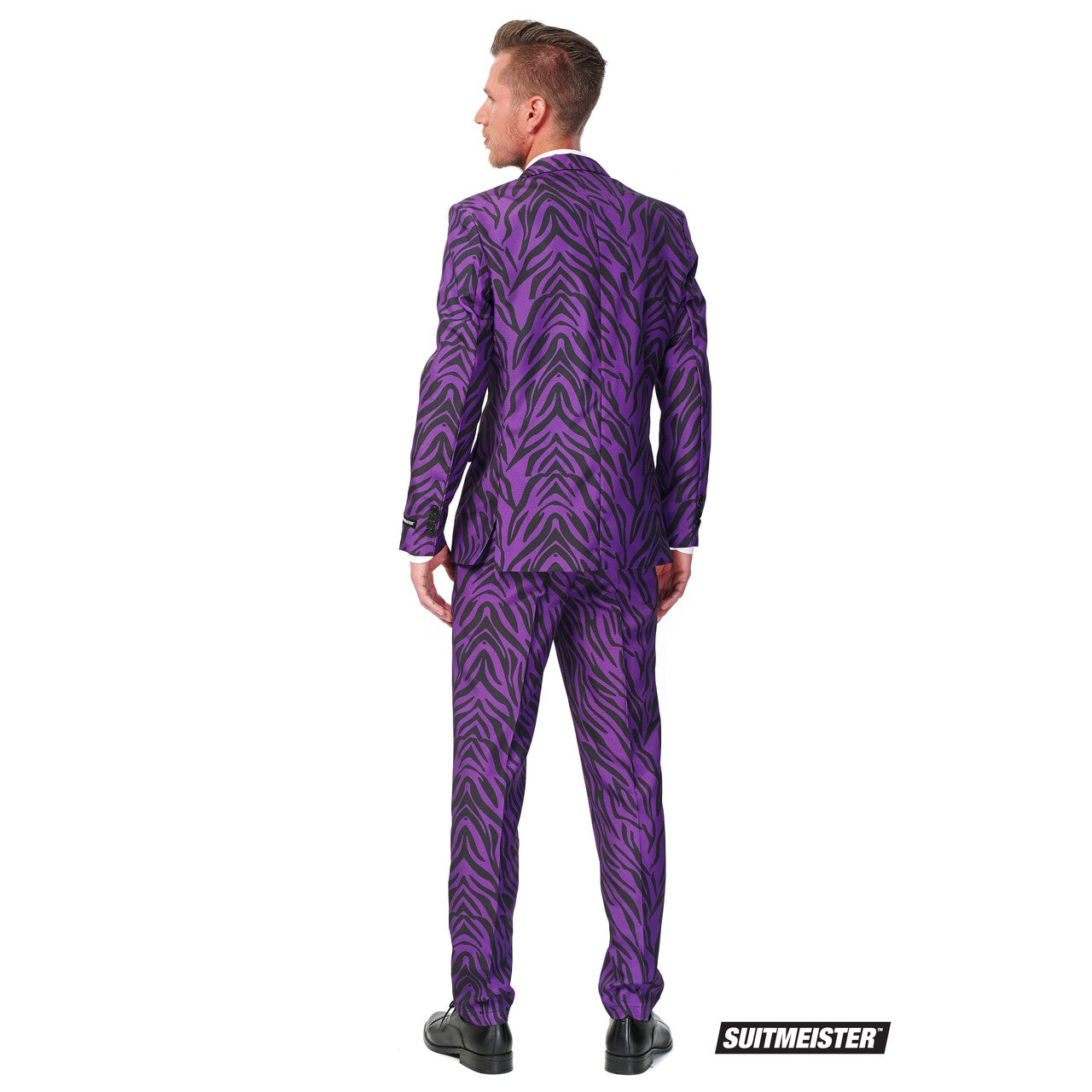 Op deze afbeelding zie je een Kostuums, van het merk Suitmeister. Lekker Foute Pimp Tiger Suitmeister Kostuum Man