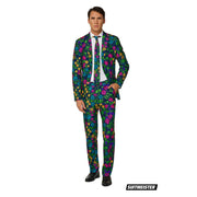 Op deze afbeelding zie je een Kostuums, van het merk Suitmeister. Liefelijke Ranken Vol Bloemen Man Kostuum