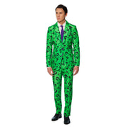 Op deze afbeelding zie je een Kostuums, van het merk Suitmeister. The Riddler™ Question Mark Man Kostuum