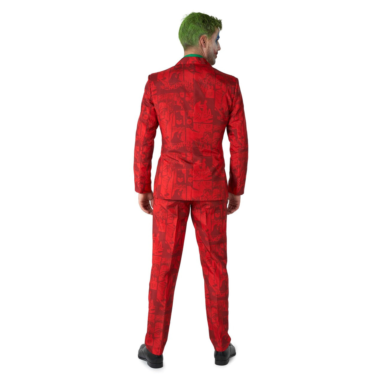 Op deze afbeelding zie je een Kostuums, van het merk Suitmeister. Scarlet Joker™ Man Kostuum