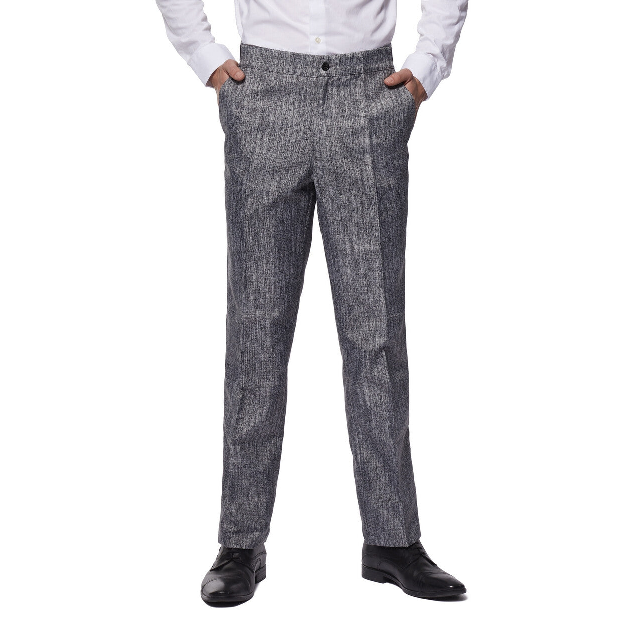 Op deze afbeelding zie je een Kostuums, van het merk Suitmeister. Jaren 20 Gangster Strak In Pak Grijs Man