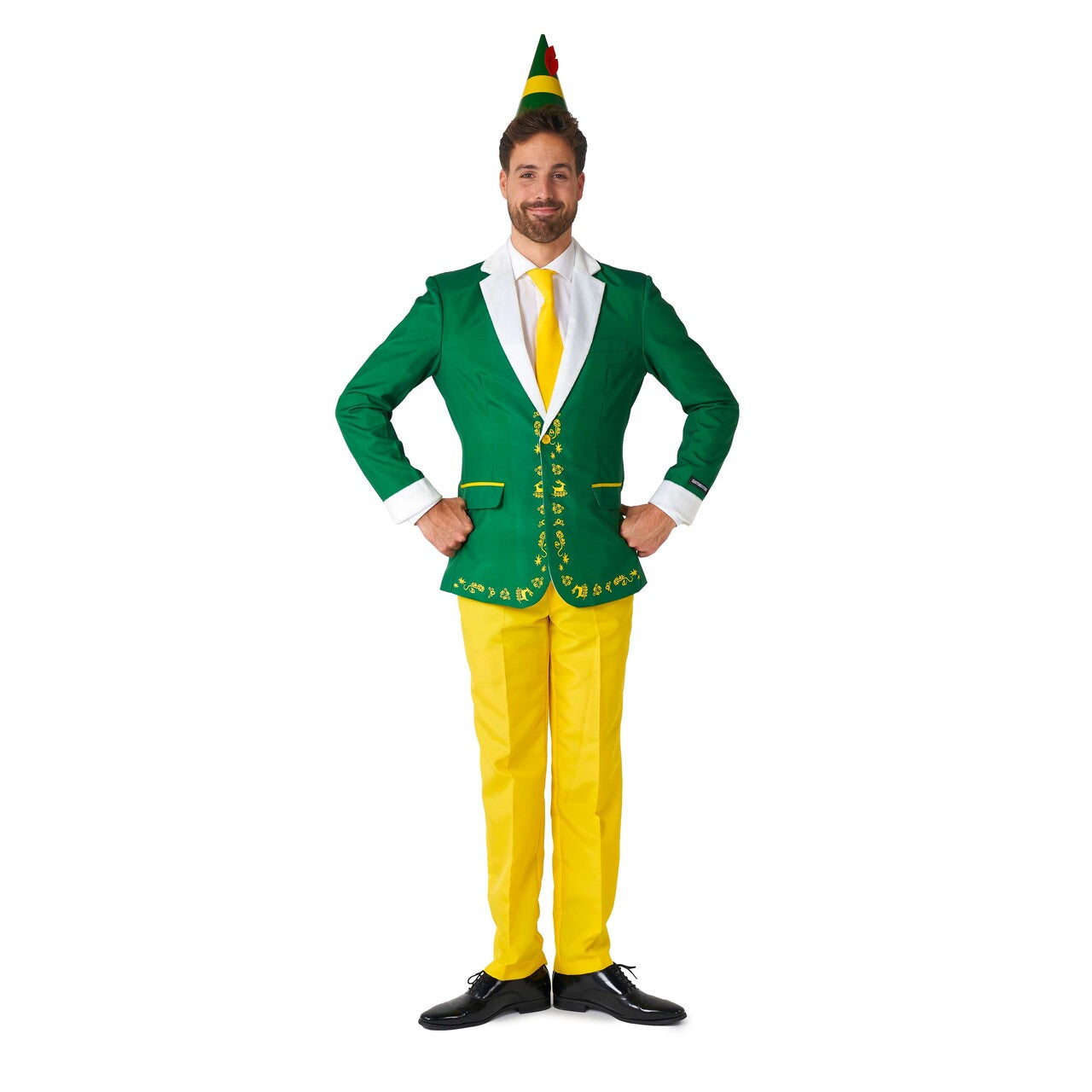 Op deze afbeelding zie je een Kostuums, van het merk Suitmeister. Elf™ Man Kostuum