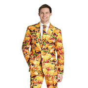 Op deze afbeelding zie je een Kostuums, van het merk Suitmeister. Deluxe Snack Meister Man Kostuum