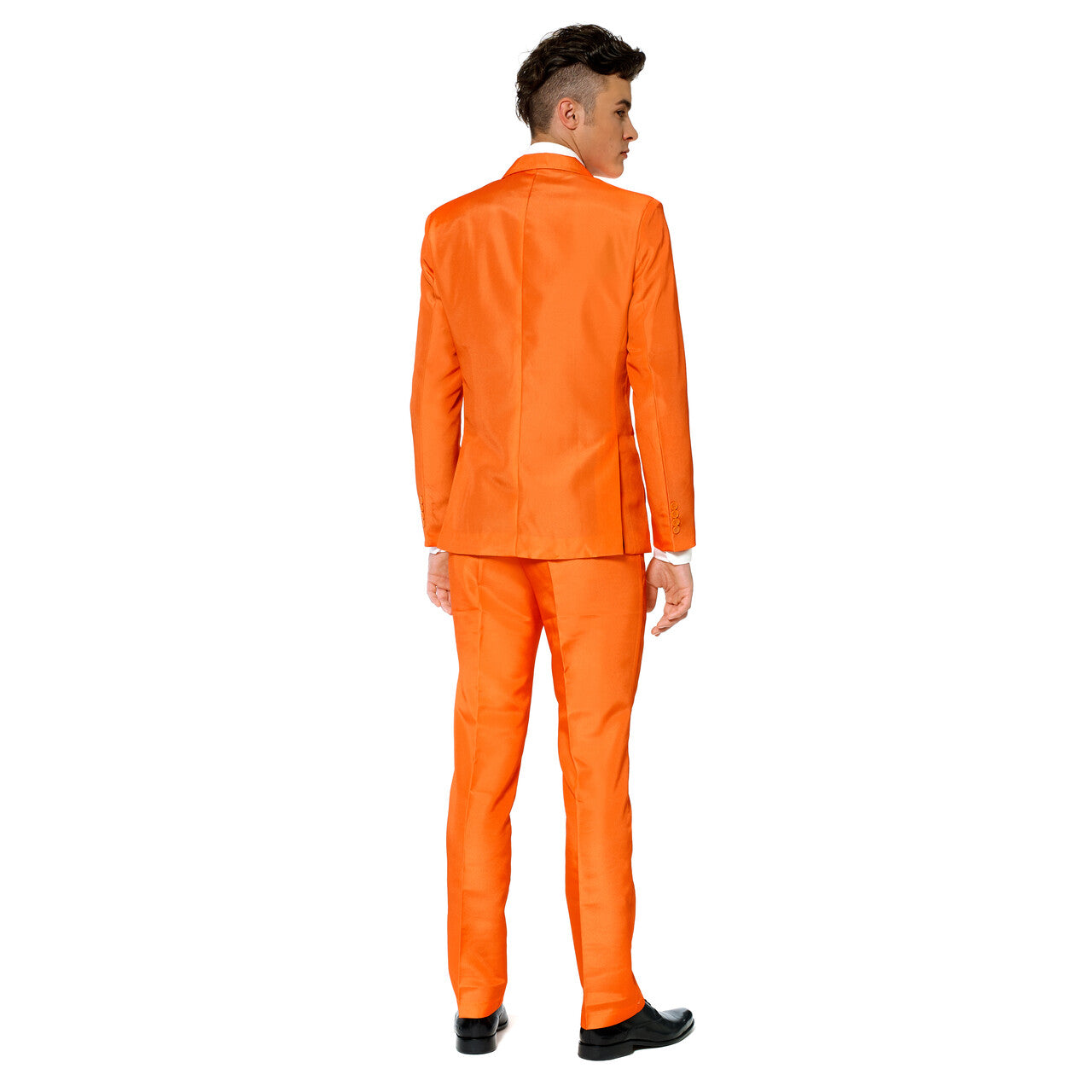 Op deze afbeelding zie je een Kostuums, van het merk Suitmeister. Heel Oranje Solid Orange Suitmeister Man Kostuum