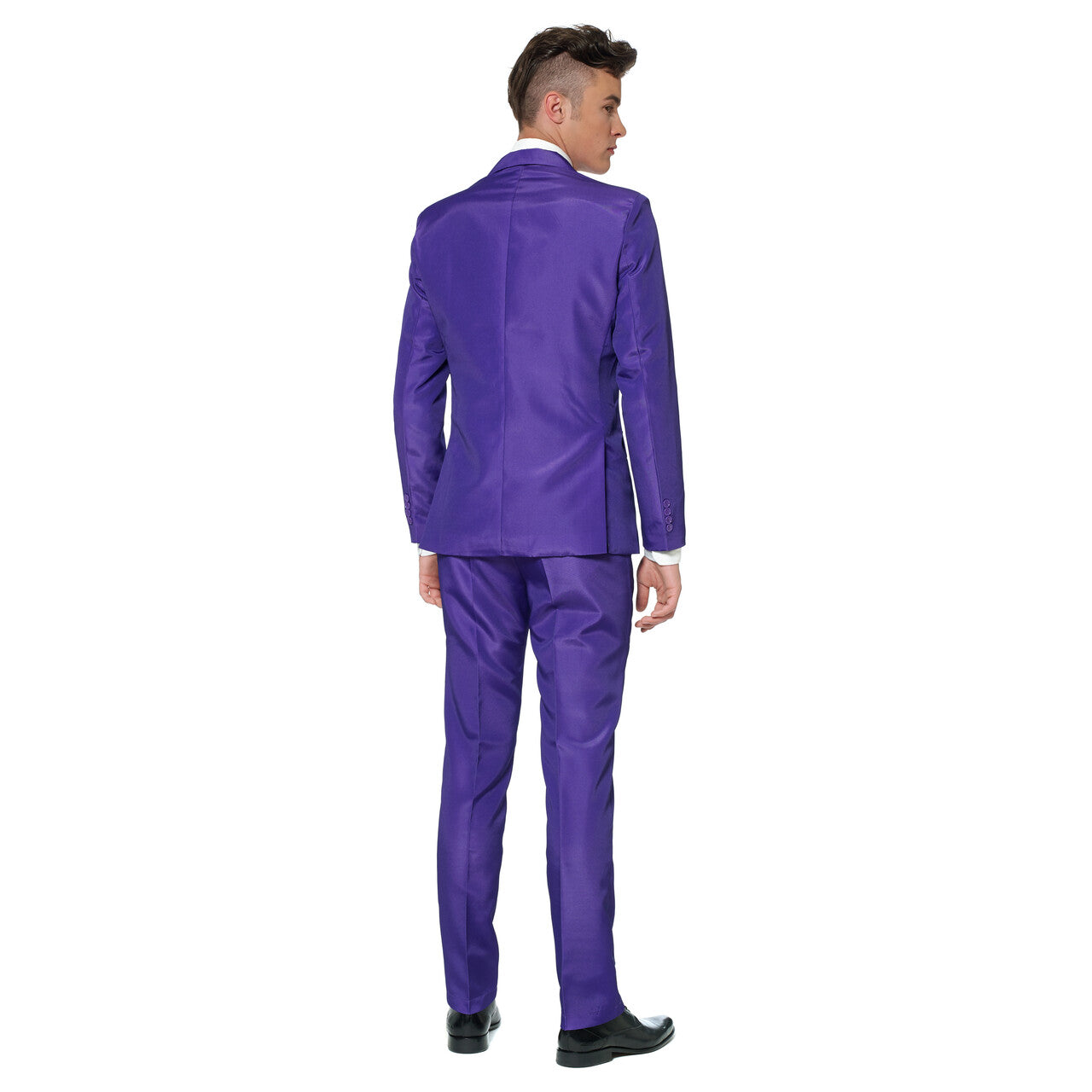 Op deze afbeelding zie je een Kostuums, van het merk Suitmeister. Prince Solid Purple Suitmeister Man Kostuum