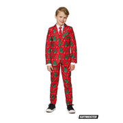 Op deze afbeelding zie je een Kostuums, van het merk Suitmeister. Klassieke Kleuren Kerstboom Jongen Kostuum