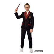 Op deze afbeelding zie je een Kostuums, van het merk Suitmeister. Harry Potter™ Zweinstein Griffoendor Jongen Kostuum