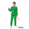 Batman Schurk The Riddler™ Vraagteken Jongen Kostuum