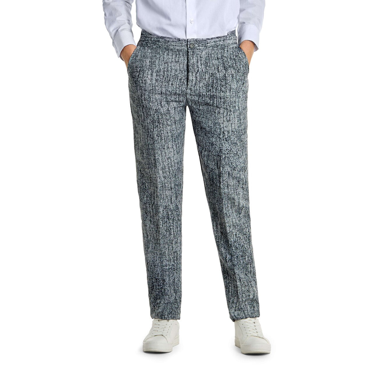 Op deze afbeelding zie je een Kostuums, van het merk Suitmeister. Boys 20s Gangster Grey Jongen