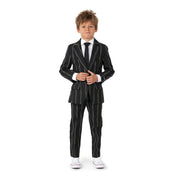 Op deze afbeelding zie je een Kostuums, van het merk Suitmeister. Boys Oversized Pinstripe Glow-In-The-Dark Jongen
